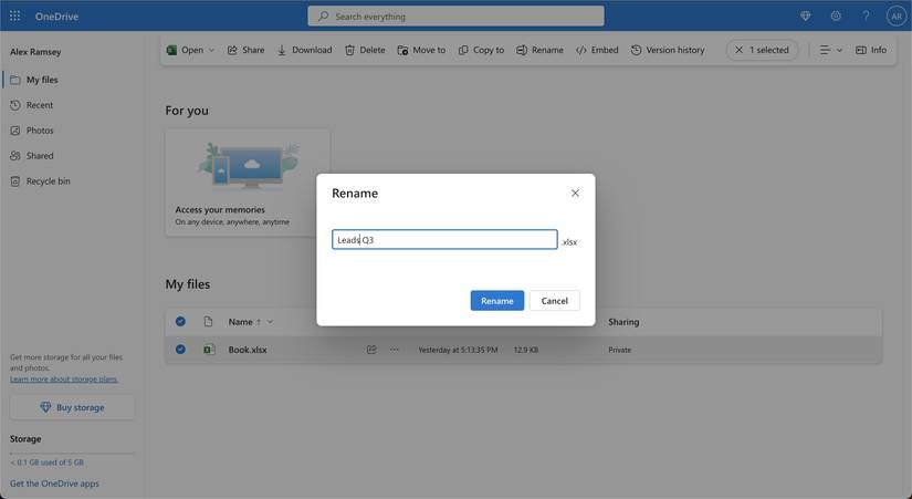 How to Use OneDrive to Create and Share Microsoft Excel Documents