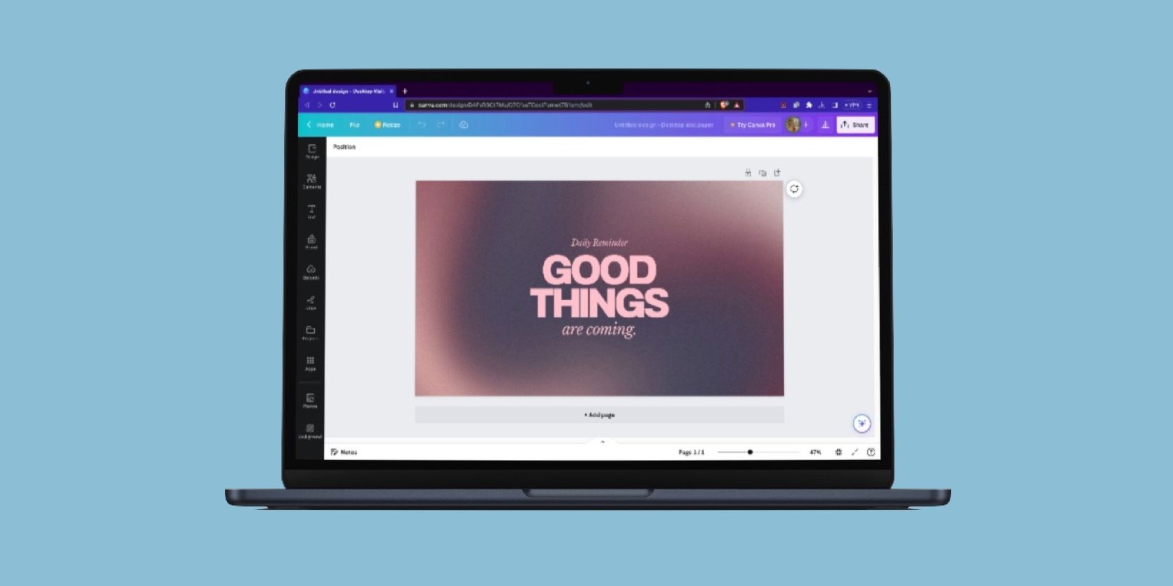 How to Change the Color Scheme of Your Canva Design in One Click