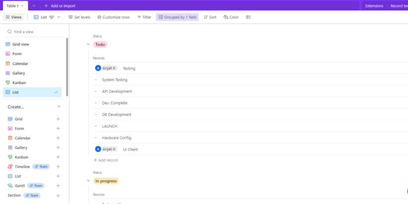 6 Types of Free Airtable Views and When to Use Them