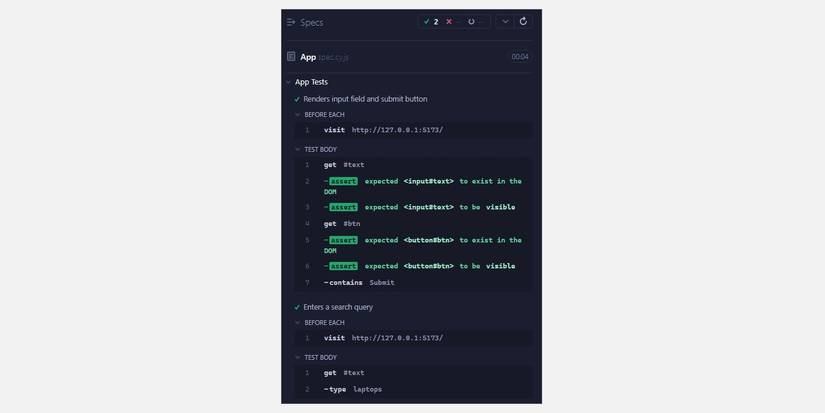 How to Write End-to-End Tests Using Cypress in React Applications