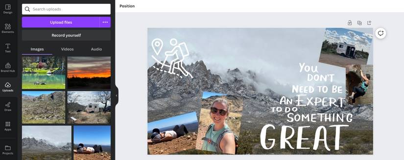 How to Create a Vision Board Using Canva