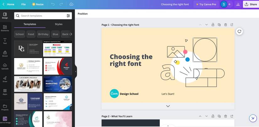 Basic Design Class Canva What Is Canva’s Design School? How to Get Started