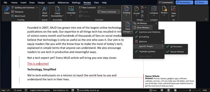 How to Collaborate in Real-Time on a Word Document