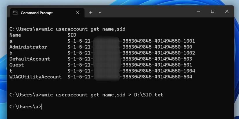 User Rid How to Find the SID of Any User in Windows 11