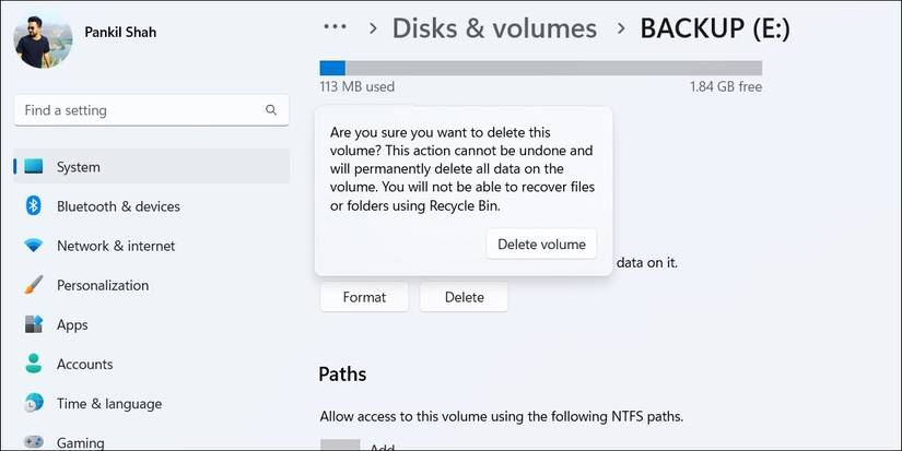 4 Ways to Delete a Drive Partition on Windows