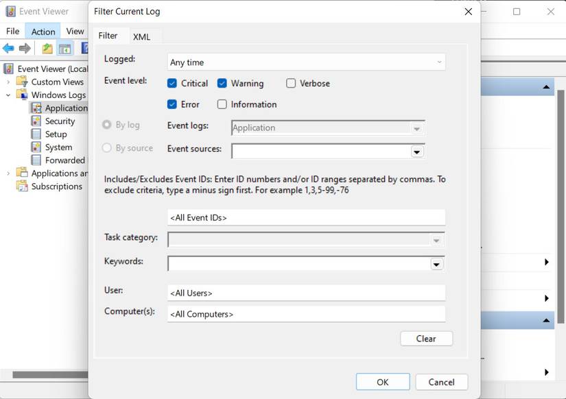How to Troubleshoot Windows Problems Using Event Viewer Logs