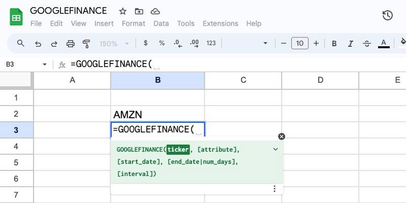 How to Use GOOGLEFINANCE to Track Stocks in Google Sheets