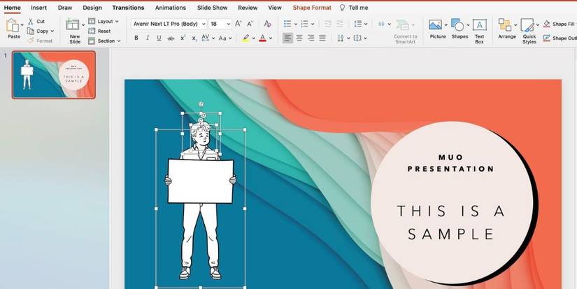 Person Using Microsoft Powerpoint How to Insert Cartoon People to Your PowerPoint Slides
