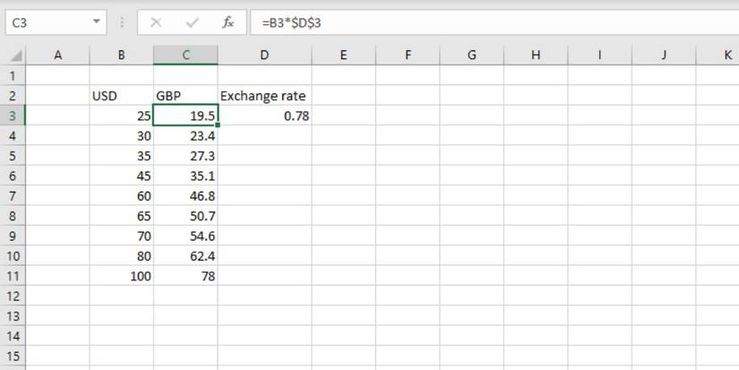 How to Convert Currencies in Excel