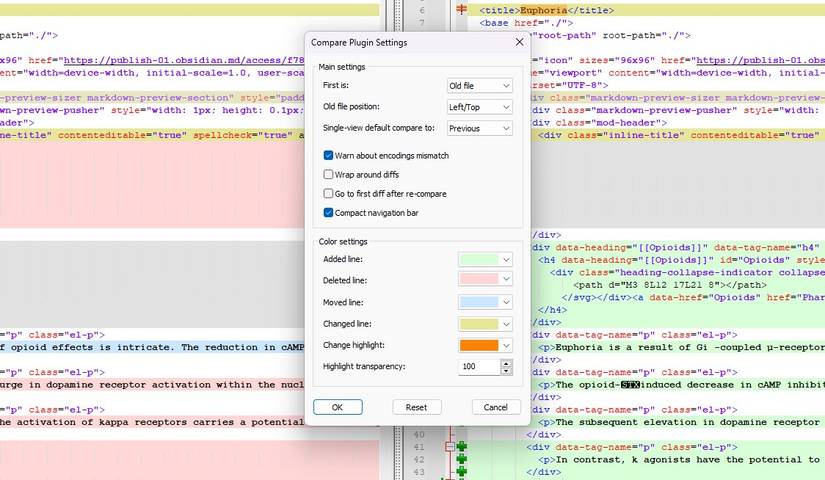 How to Make Notepad++ Compare Two Files With a Plugin