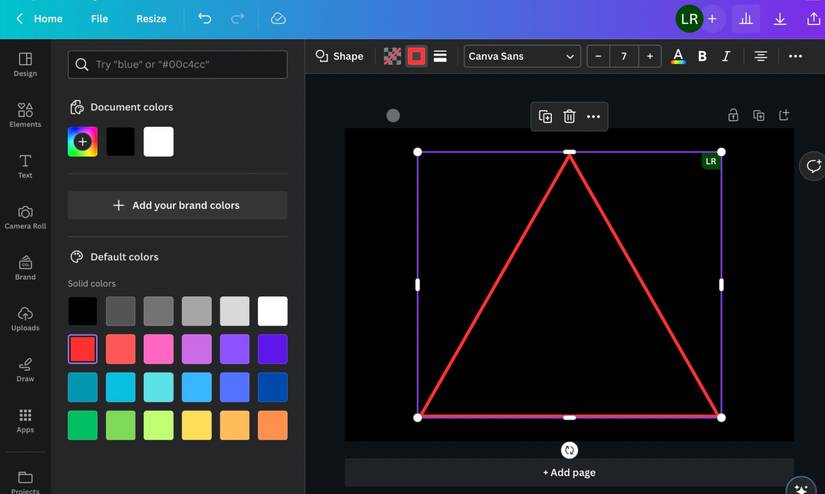 Outlining A Shape How to Outline Images, Text, and Shapes in Canva