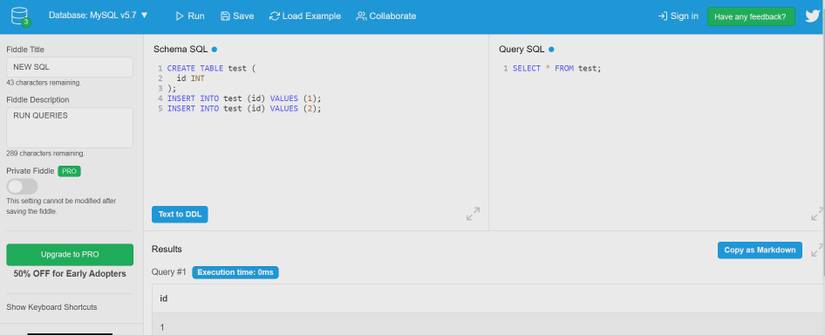 6 Best Online SQL Playgrounds to Test Your Queries