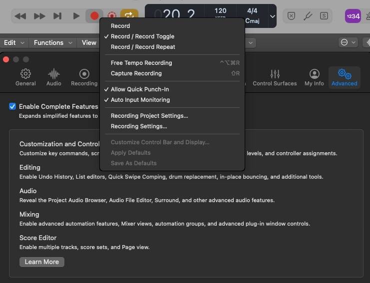 How to Merge Multiple Takes in Logic Pro