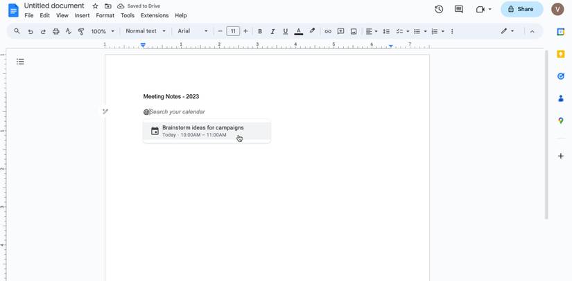 How to Quickly Create Meeting Notes in Google Docs