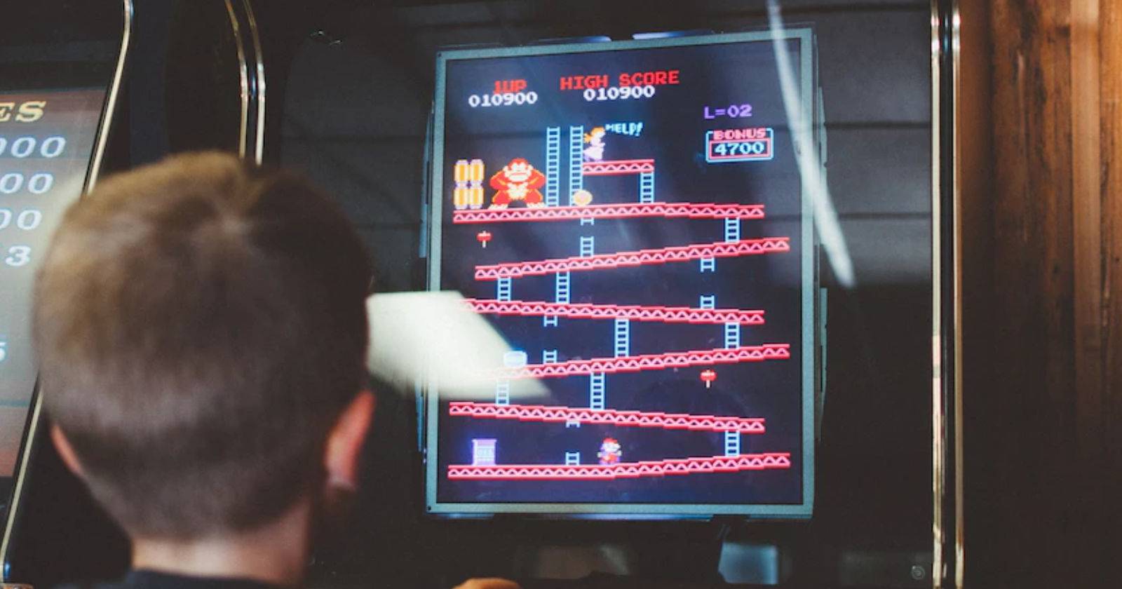 game with high score text