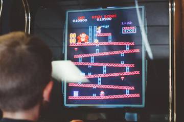 game with high score text