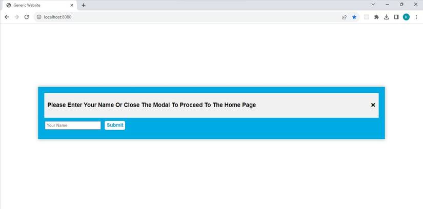 Thymeleaf Modal