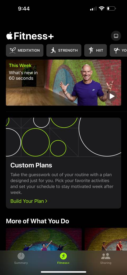 How to Set Up a Custom Workout Plan in Apple Fitness+