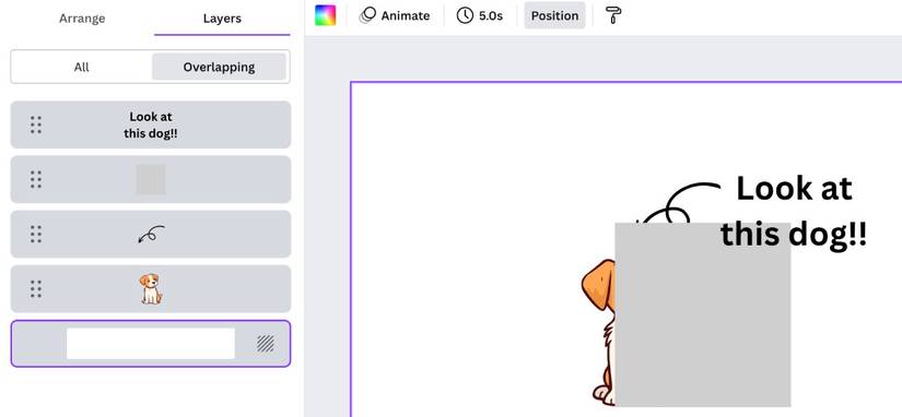 How to Use Layers in Your Designs on Canva