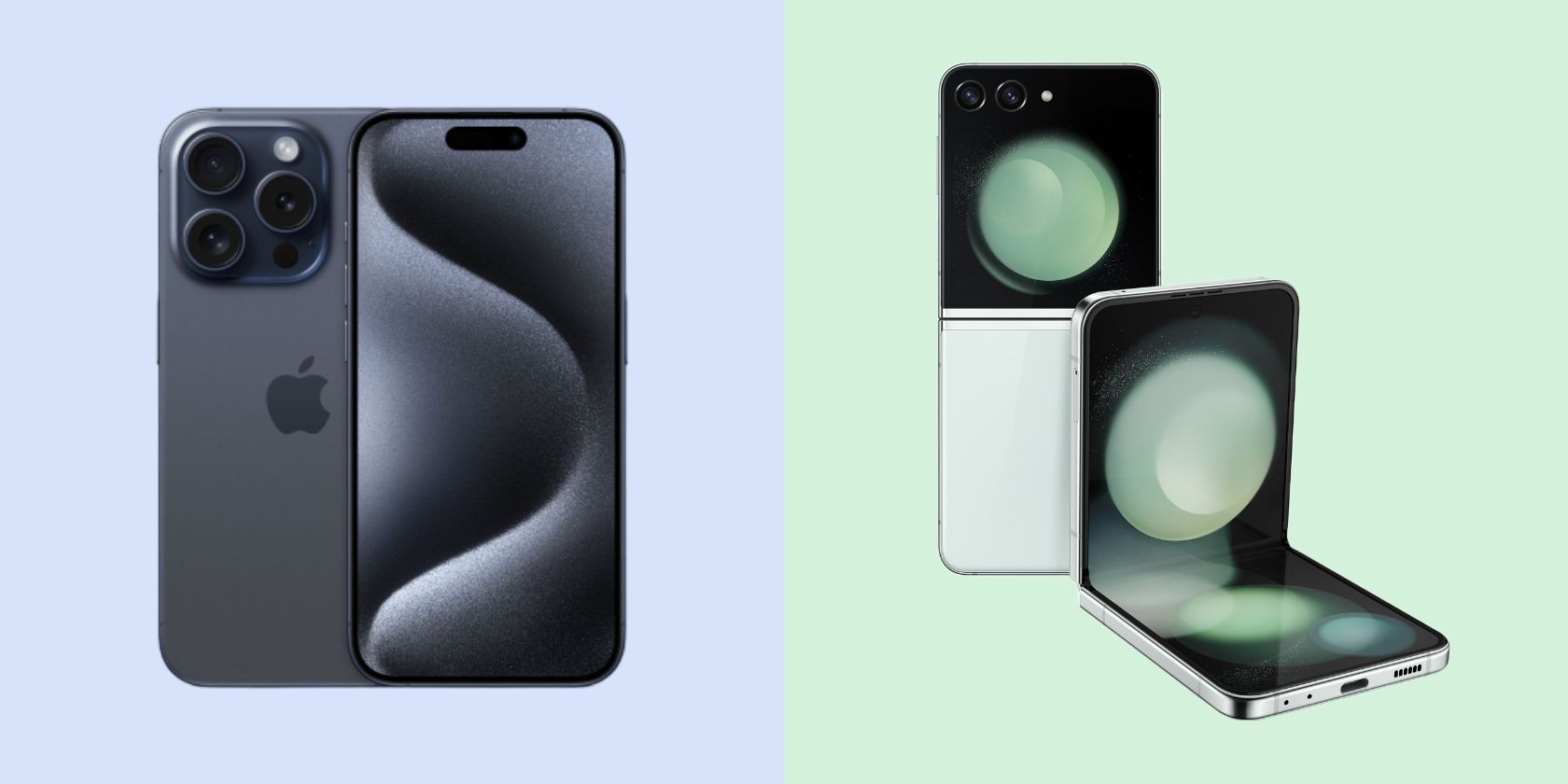 iPhone 15 Pro vs. Samsung Galaxy Z Flip 5: Which Is Better?