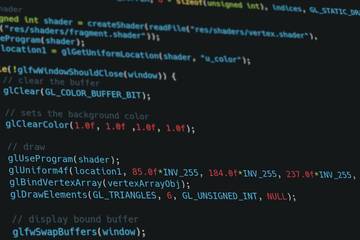 A screenshot of an IDE displaying C code.