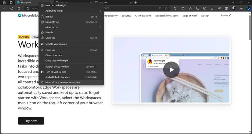 What Is Microsoft Edge Workspaces, and How Can It Help You Collaborate ...