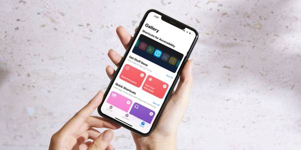 iphone showing iphone shortcuts gallery