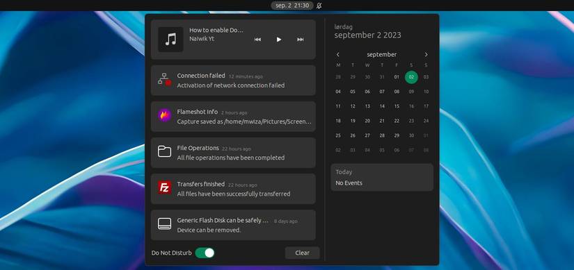 How to Enable Do Not Disturb Mode on Ubuntu
