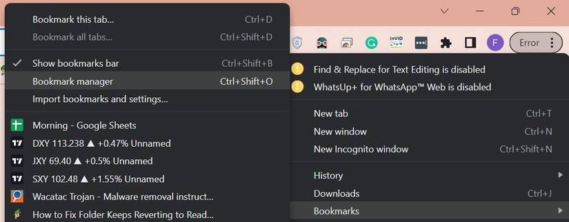 How to Delete Bookmarks in Chrome