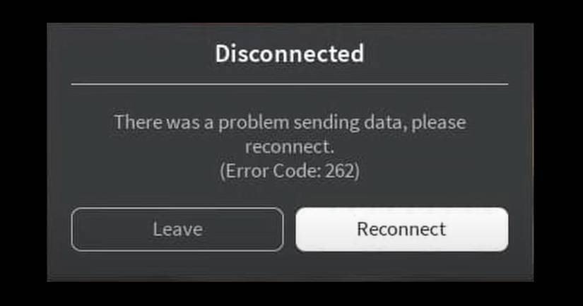 How to Fix Error Code 262 on Roblox