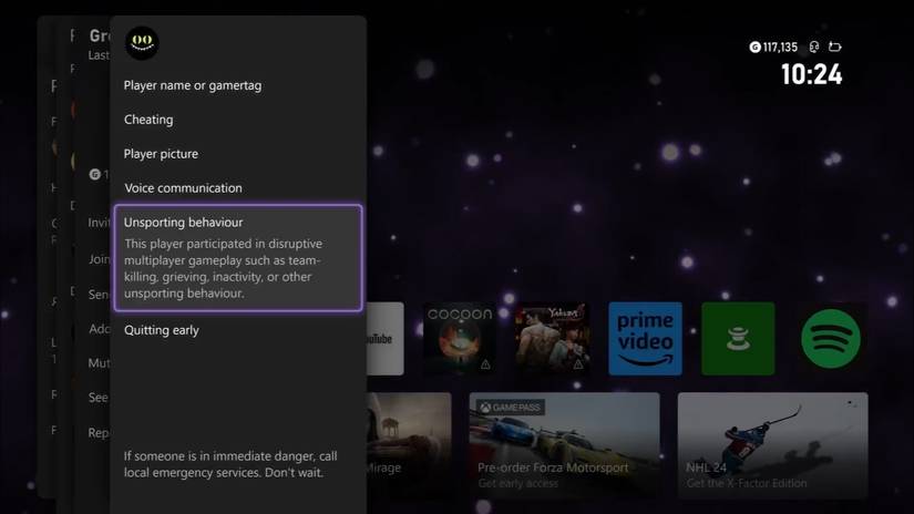 How to Report a Player for Inappropriate Behavior on Xbox Series X|S