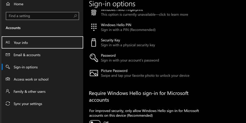 How to Change the Windows 11 Login Method From PIN to Password