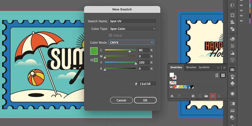 How to Set Up Your Document for Spot UV Printing