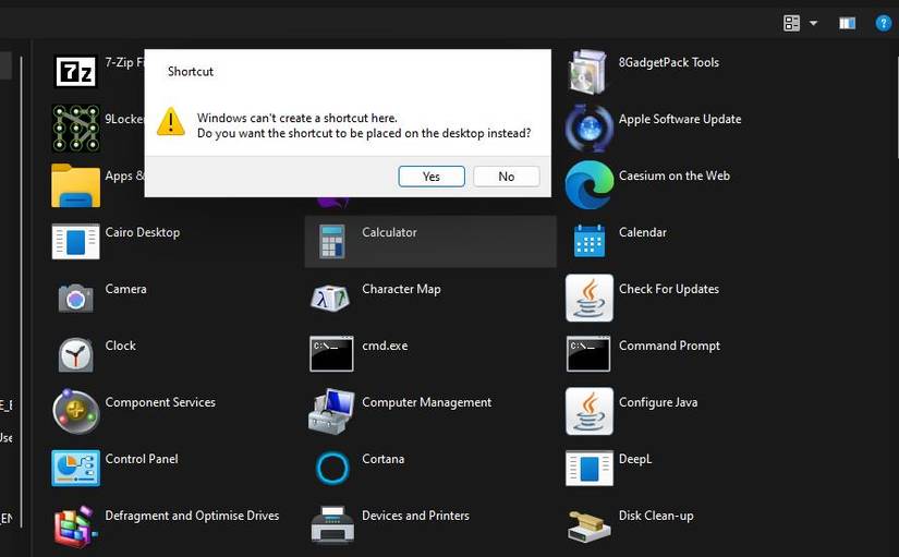 How to Create Shortcuts for Microsoft Store (UWP) Apps in Windows 11
