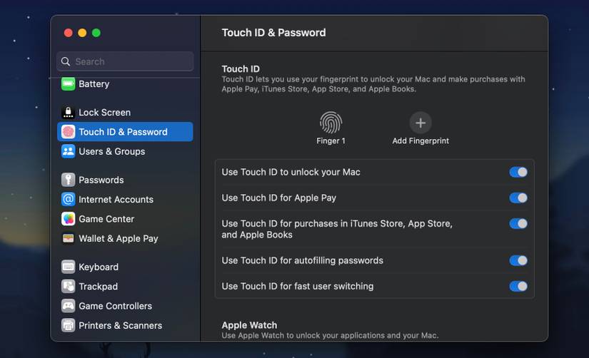 How to Set Up and Use Touch ID on Your Mac