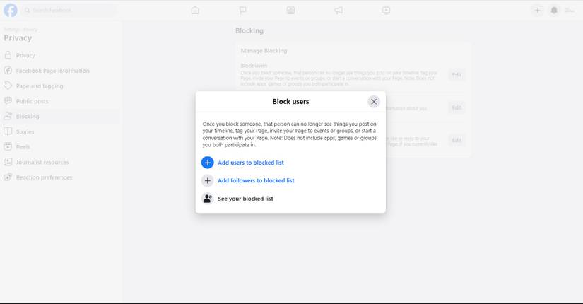 How to Ban a Profile From Your Facebook Page