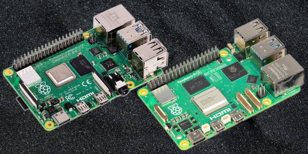 Raspberry Pi 4 and Raspberry Pi 5