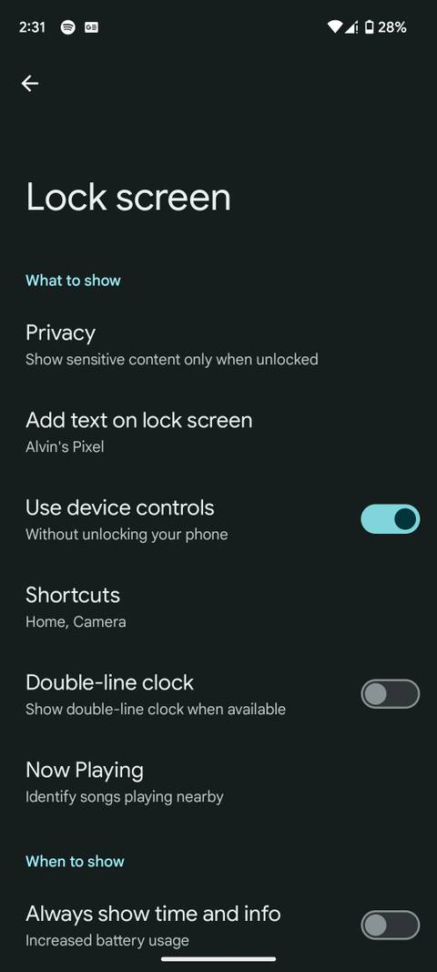 How to Customize Your Lock Screen in Android 14