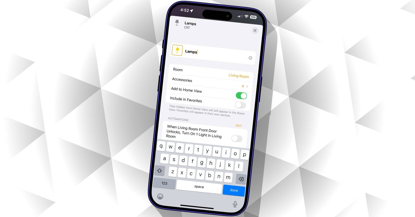 How to Rename Your Smart Devices in the Apple Home App