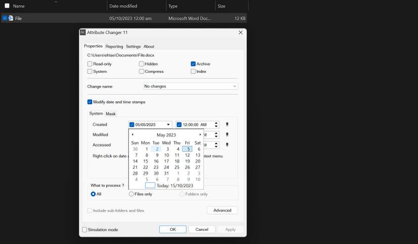 How to Change the Date Created, Date Modified, and Other File ...