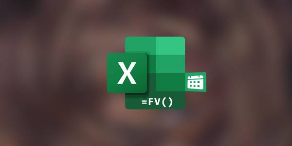 Excel logo with FV underneath it