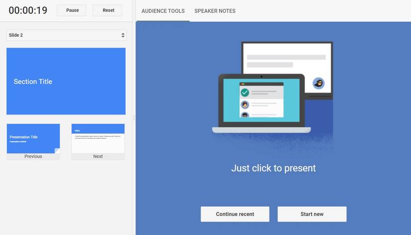 How to Start a Q&A Session in Google Slides