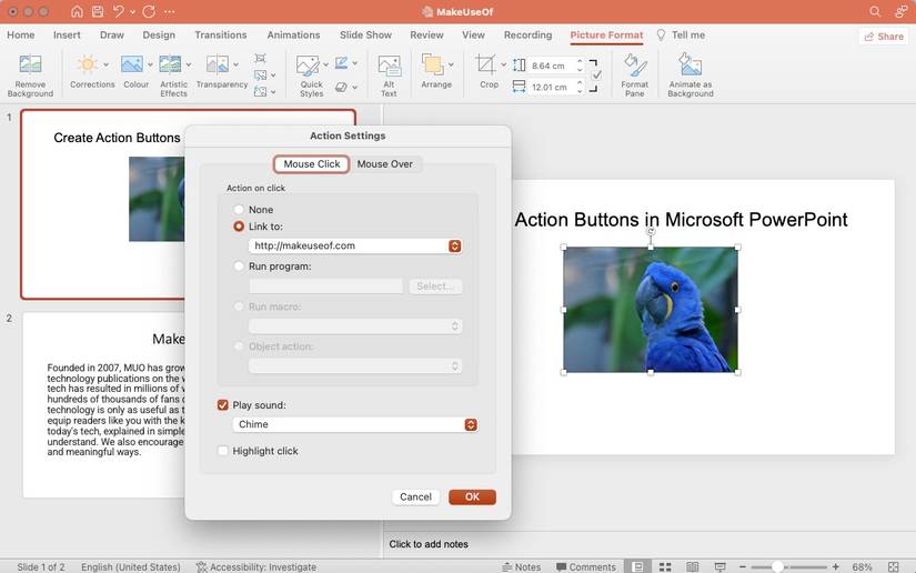 How to Create Action Buttons in Microsoft PowerPoint