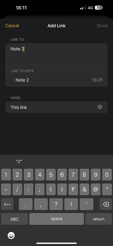 How to Link Notes in Apple Notes on Your iPhone