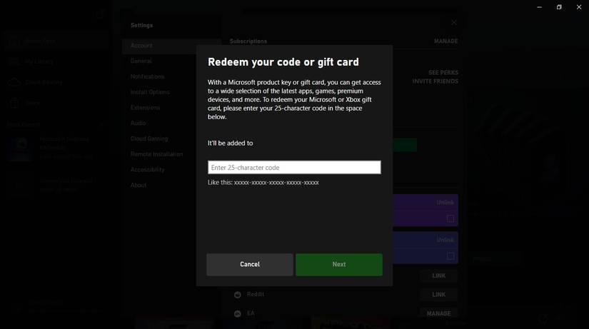 Redeem Code Screenshot 3 Ways to Redeem Digital Codes for Your Xbox