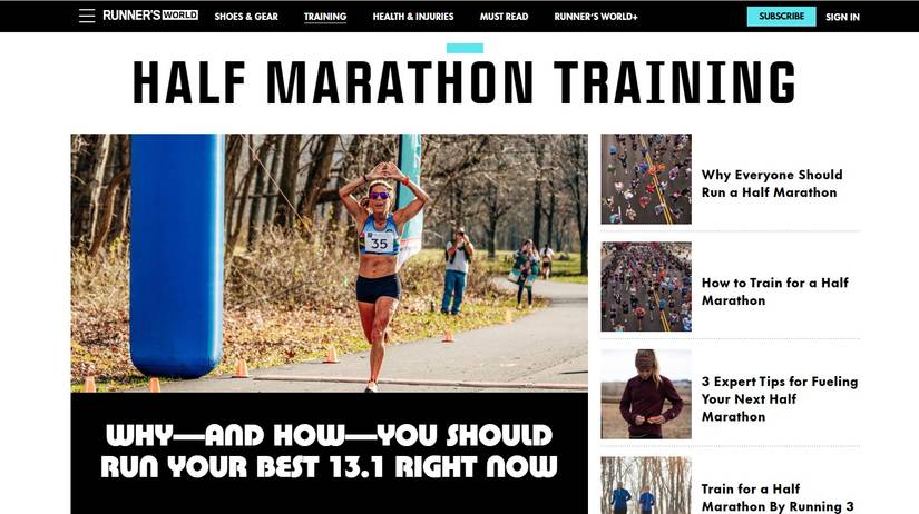 5 Running Websites and Apps to Help You Train for a Half-Marathon