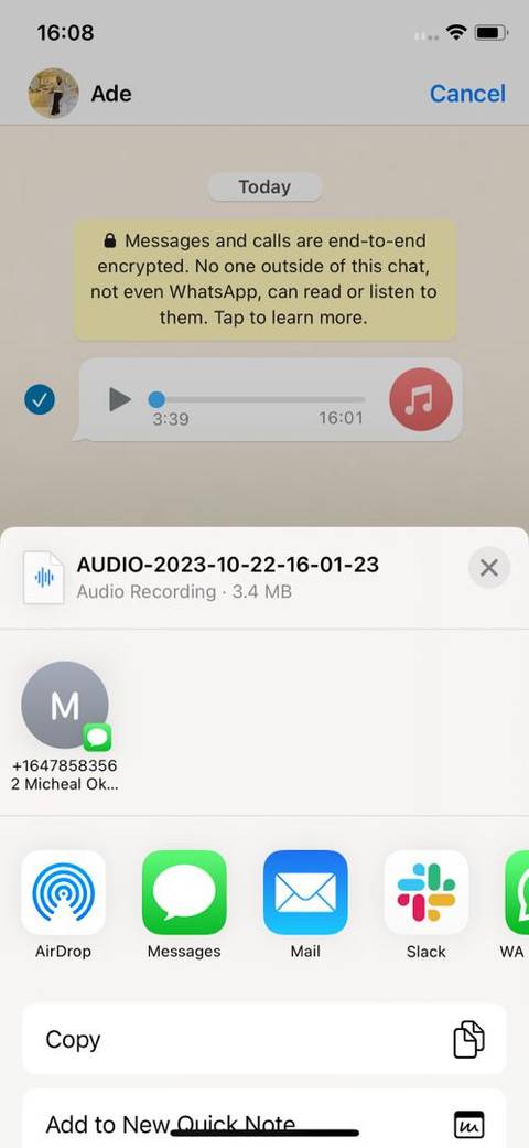 Text Message Audio Large File How to Save and Find Audio Files From WhatsApp