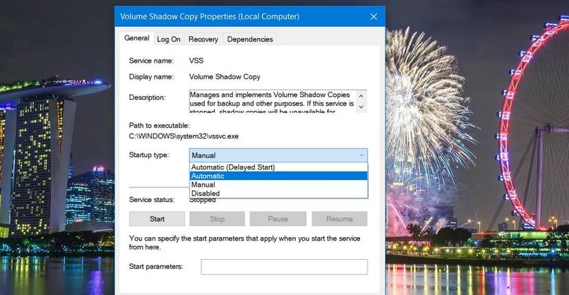How to Fix the Volume Shadow Copy Service Not Working in Windows
