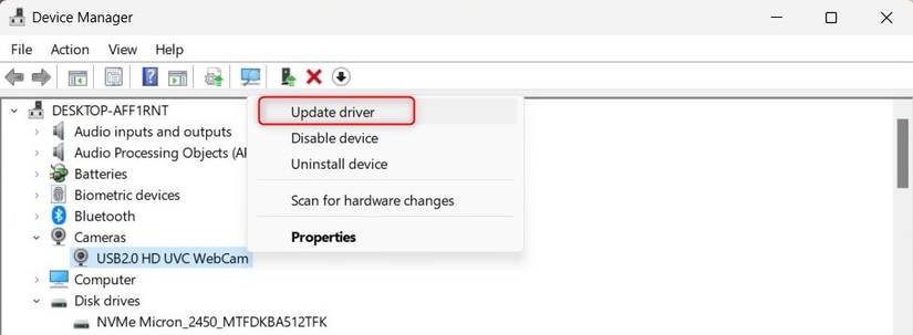 How to Fix Your Webcam Showing a Black Screen on Windows