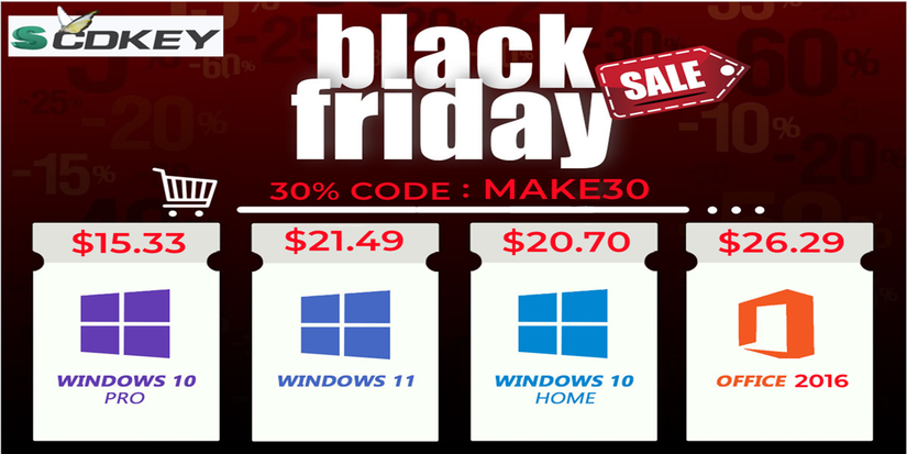 SCDkey Black Friday Offer: Save Up to 91% on Windows 10 and 11 for Only ...